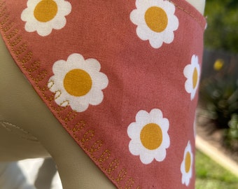 Daisy Retro Hondenbandana Klein