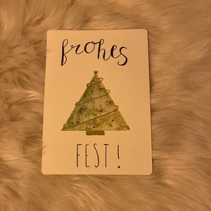 Carte de Noël "Arbre"