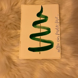 Carte de Noël "Arbre"