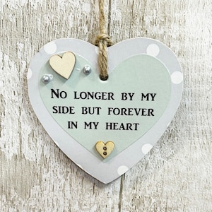 Recuerdo Ya no está a mi lado Para siempre En mi corazón Pérdida Corazón de madera