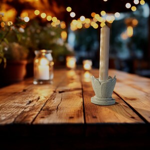 Kerzenständer Blüte 3d Print File