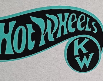 Kenworth Hot Wheels KW Sticker