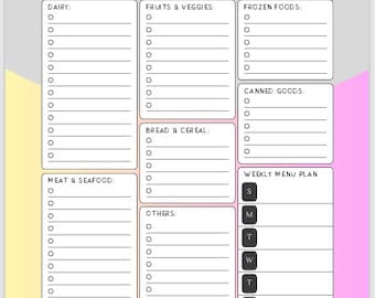 Grocery List