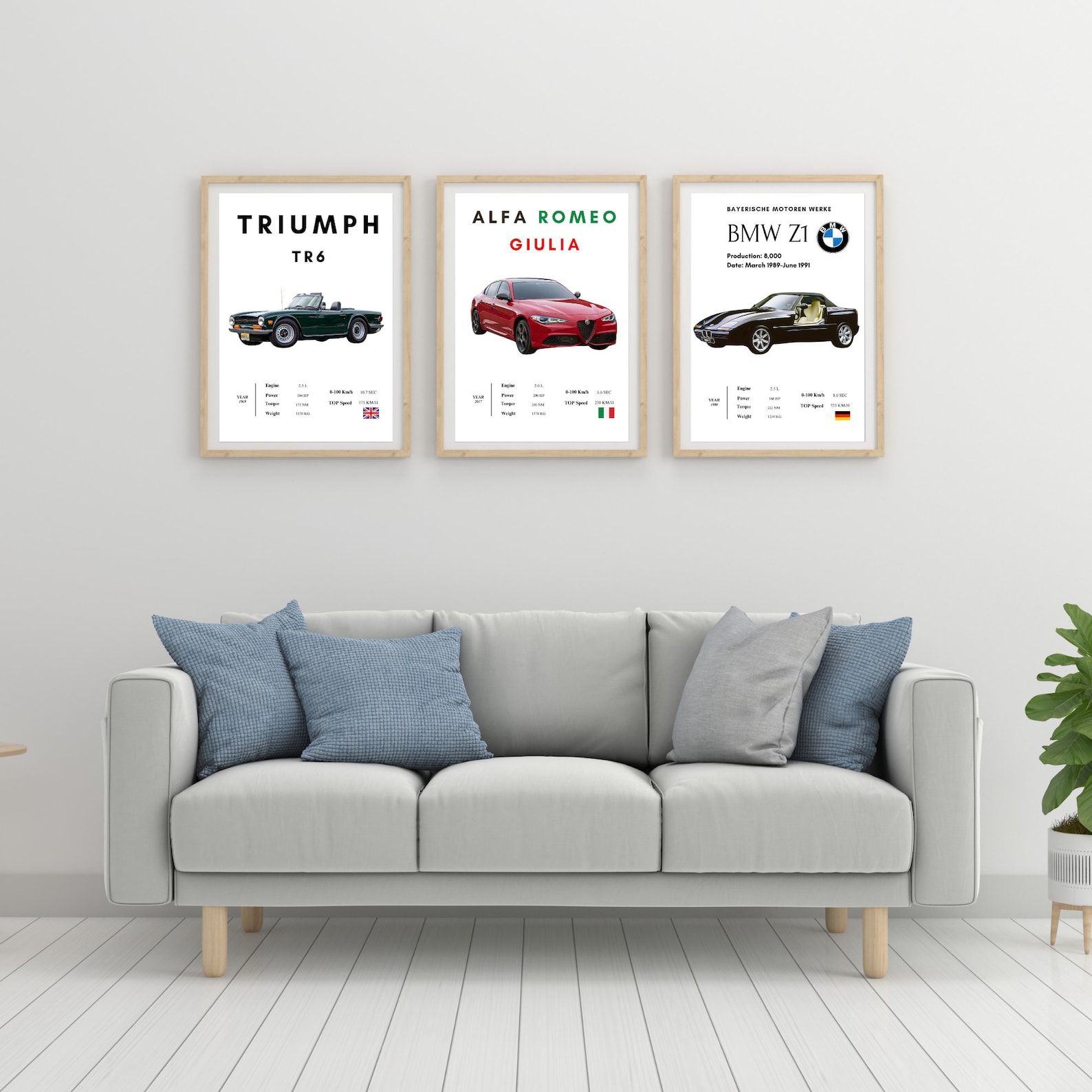 Custom Car Poster - Personalized Specs - Digital Download - Etsy
