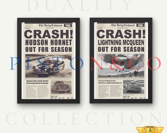 Duality Race Wreck Chronicles Poster Set - Hudson Hornet