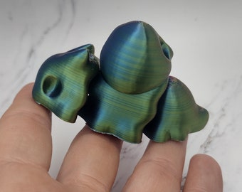 3d Snail with Skull Shell  Custom Color - Print to Order 3d Printed Skull Snail