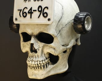Dorohedoro Inspired Skull Mask with movable jaw