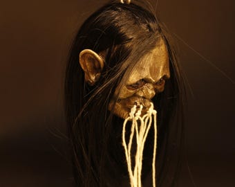 Shrunken head replica