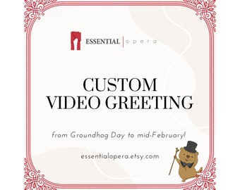 Custom video greeting