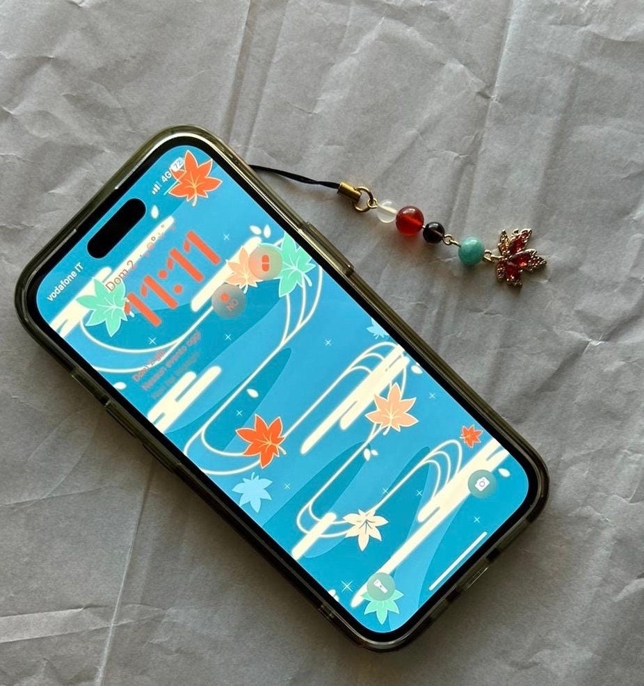 スマホアクセサリー kazuha kaedehara kazuha inspired phone charm Y2K handmade - AliExpress