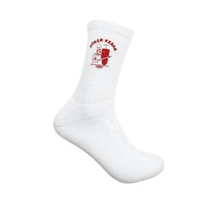 Doner kebab socks embroidered sports socks funny socks stockings tennis socks