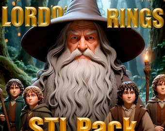 Lord Of The Ring 3D Stl Pack All in One