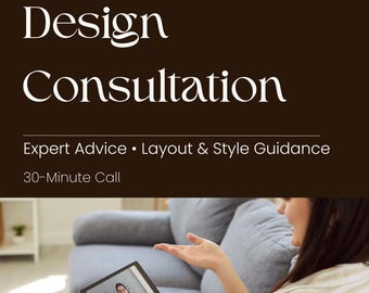 Consultoría de diseño de interiores / Asesoramiento de diseño virtual personalizado / Experto en apartamentos y espacios pequeños