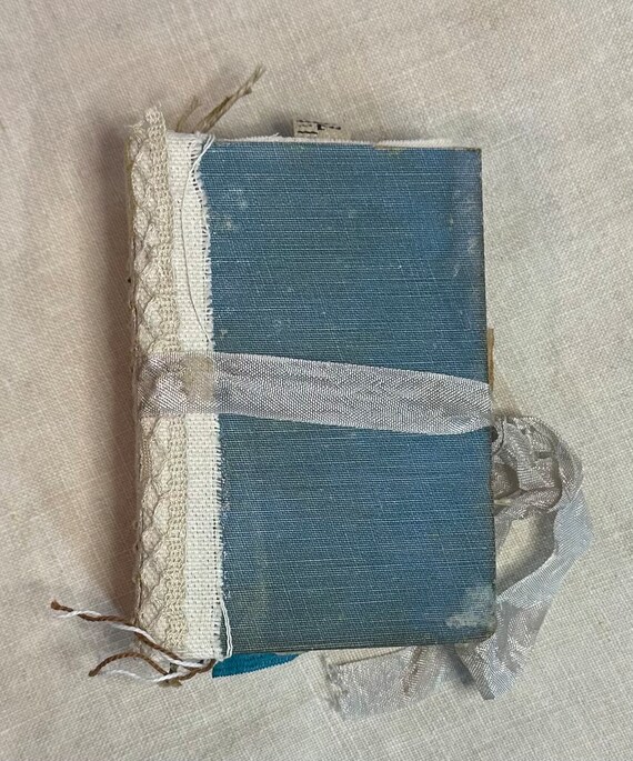 Blue Hardback Mini Junk Journal - Etsy