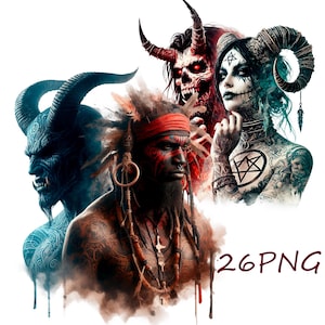 Mythical creatures PNG, Demon PNG, mysticism digital, Creative images for creativity, Images of dark forces, 26 PNG transparent background