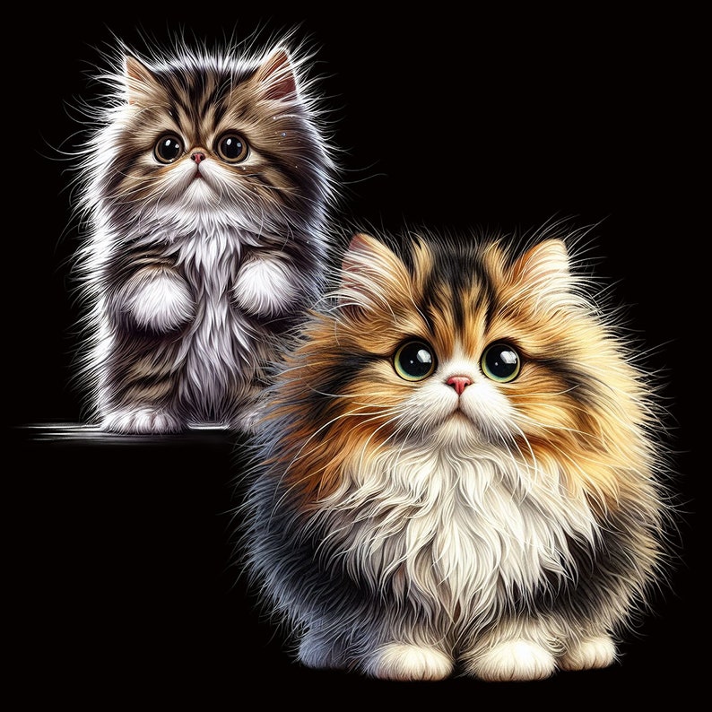 Gato Munchkin: Patas cortas, imágenes PNG únicas (descarga digital) imagen 9