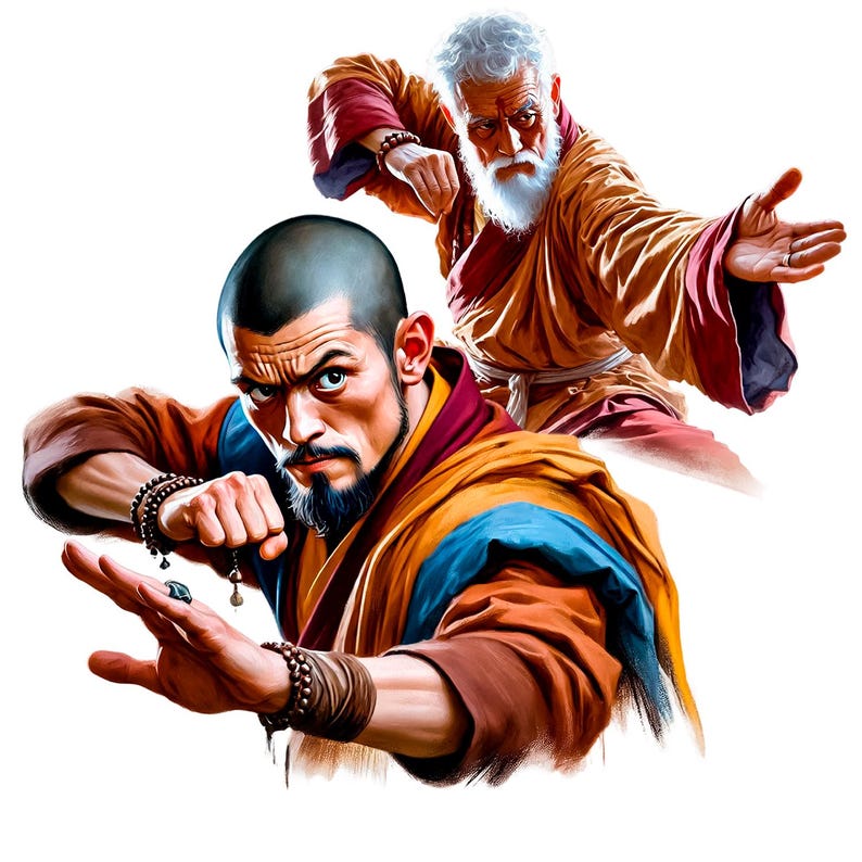 Kung Fu Clipart: Martial Arts PNG Illustrations (29 Transparent Backgrounds) image 8
