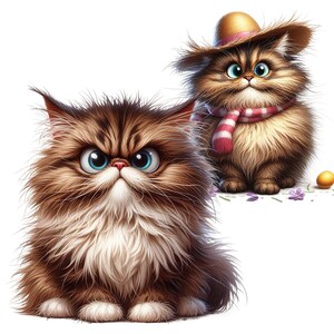 Gato Munchkin: Patas cortas, imágenes PNG únicas (descarga digital) imagen 10