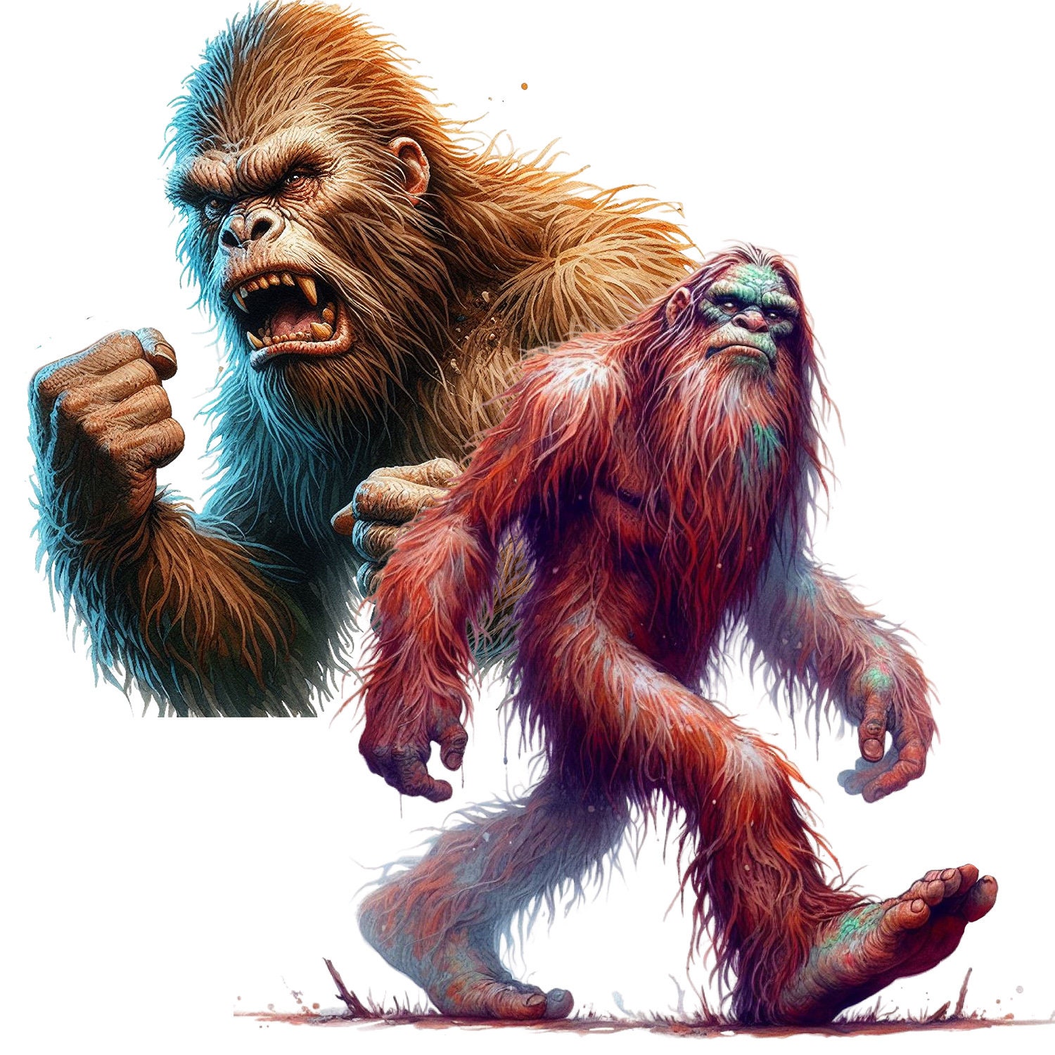 Sasquatch, Bigfoot Images, Printable Images for Your Creative Pursuits ...