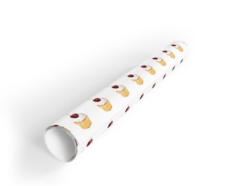 Cherry on top Gift Wrapping Paper Rolls, 1pc