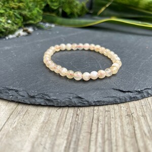 Authentic Citrine Stone Bracelet Elastic - Prosperity - 100% of profit goes to wildlife conservation