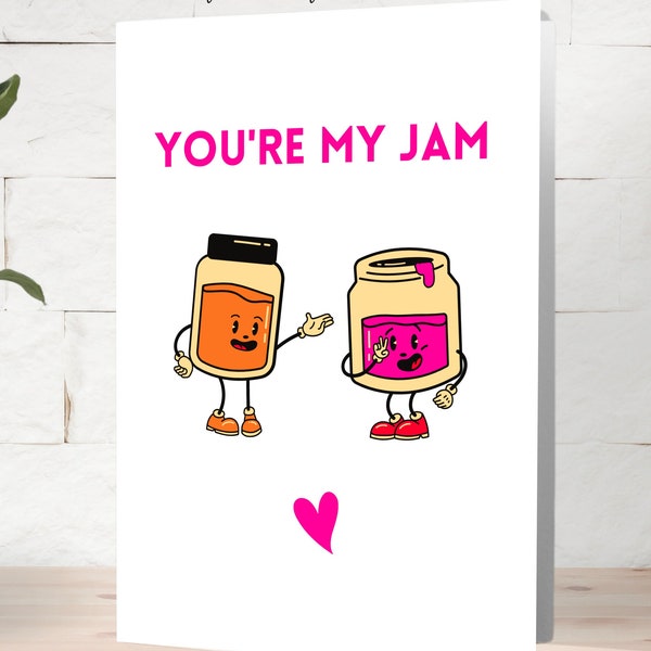 Punny Love Card, Anniversary, Valentine's Day Card, Sweetest Day Card, Just Because Card for Her, Him, Blank Card, by Great Lakes Greetings