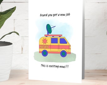 Congratulations on New Job Card, Good Luck in Your New Job, Starting New Career, New Employer, Friendship Card, by Great Lakes Greetings