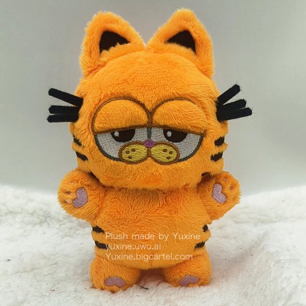 Pre-order Please See Description Funny Cute Kitty Cat Garfield 12cm Plush Cat Lover Garfy Hate Mondays