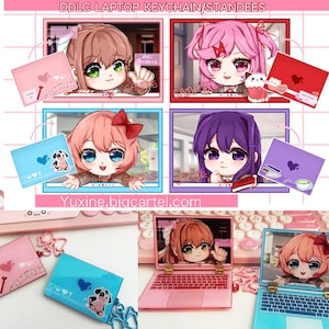 ドキドキ文芸部 キーチェーンセット DDLC キーチェーン - Etsy 日本
