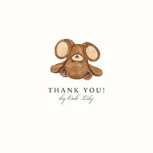 Watercolor Teddy Bear Seamless Pattern, Vintage Nursery Baby Bear, Cute Boho Neutral Toy Bear Print, Printing Textile, Digital Scrapbook PNG