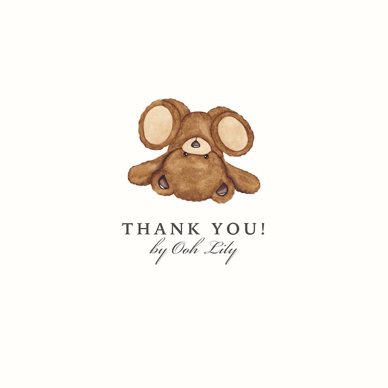Watercolor Teddy Bear Seamless Pattern, Vintage Nursery Baby Bear, Cute Boho Neutral Toy Bear Print, Printing Textile, Digital Scrapbook PNG