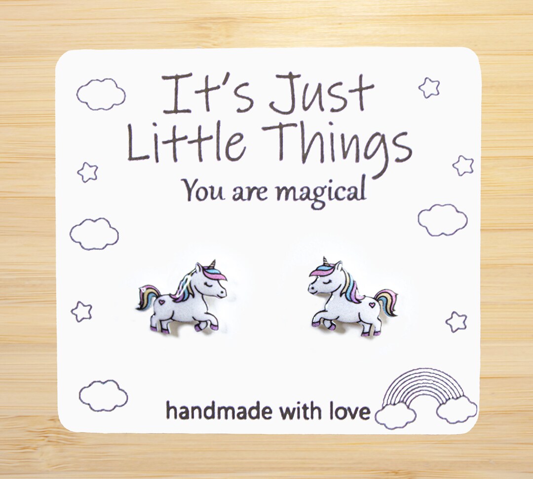 Unicorn & Rainbow Earrings main image 0