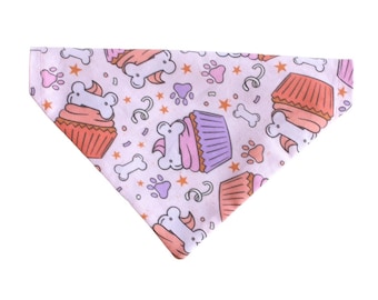 Birthday Dog bandana, Over the collar birthday dog bandana, dog bandana, dog bandanas, over the collar dog bandana