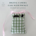 Digital Camera Case With Pocket | Camera Case | Digital Camera Pouch | Case for Digital Camera | Camera Bow Case | Camera Protecter |