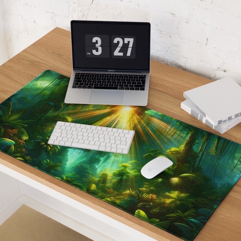 Jungle Canopy Desk Mat, Gaming Mouse Pad, Custom Mouse Pad, Mouse Mat