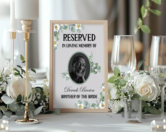 Impresión conmemorativa reservada personalizada / Arte mural con nombre personalizado / Regalo conmemorativo