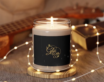 Serenity in Bloom: Luxurious Soy Scented Candle
