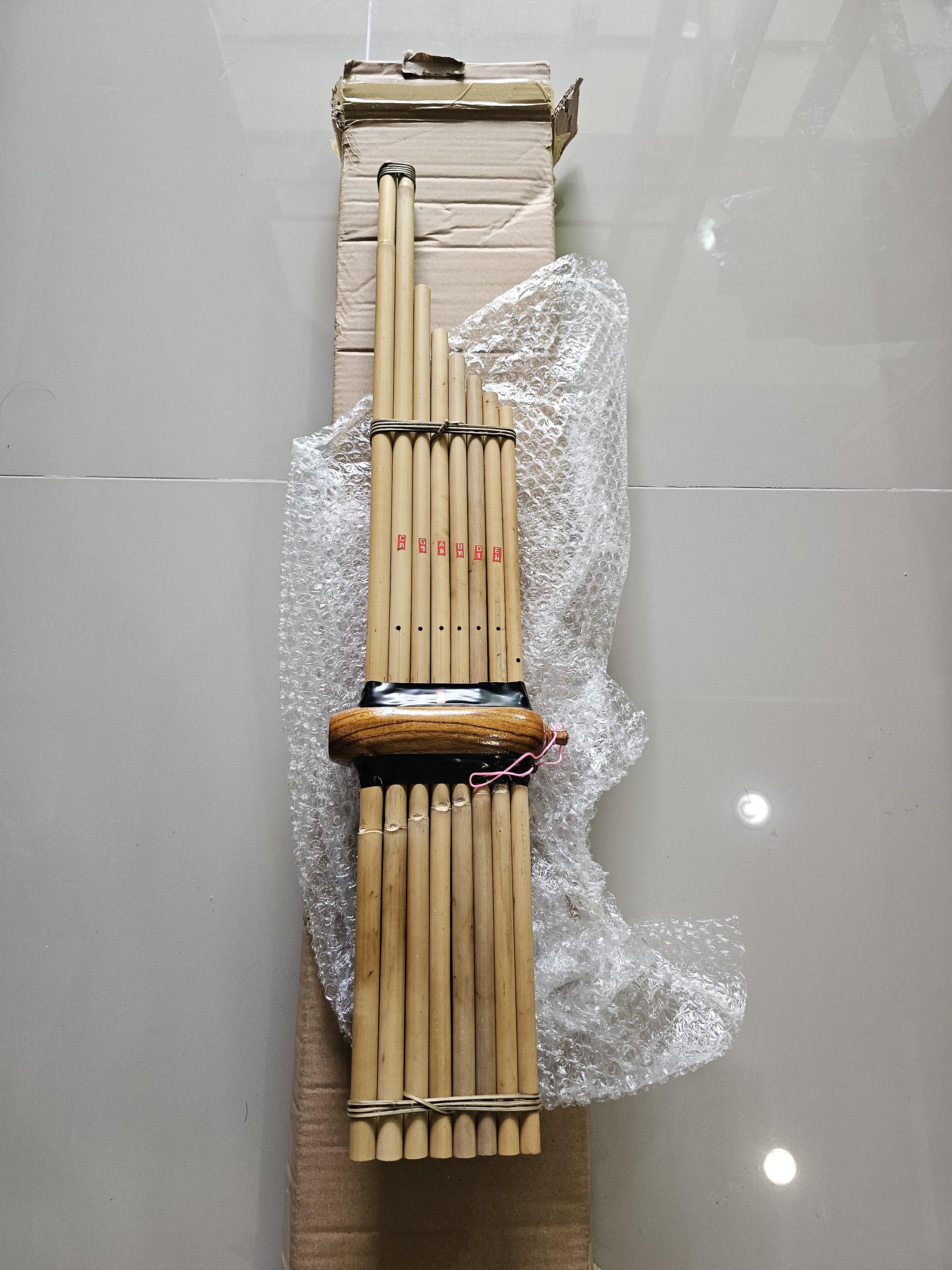 タイの竹ケーン: イサーン ラオスの口器官 - キー Dm (75 cm