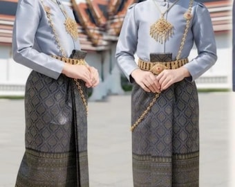 Traditional Thai Girls Dress – Boromphiman Style