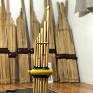 Thai Khaen Instrument Bambus Isan Mundorgel Musikalisch Traditionelle Anfänger Kinder