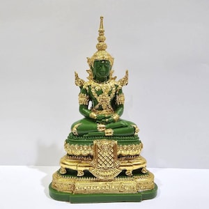 Thai Bouddha Lampe à Parfum 12,5 X 9 X 10,5 Cm