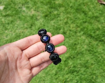 5 gems Leklai Nampee Gemstone Bracelet: Thai Holy Amulet,