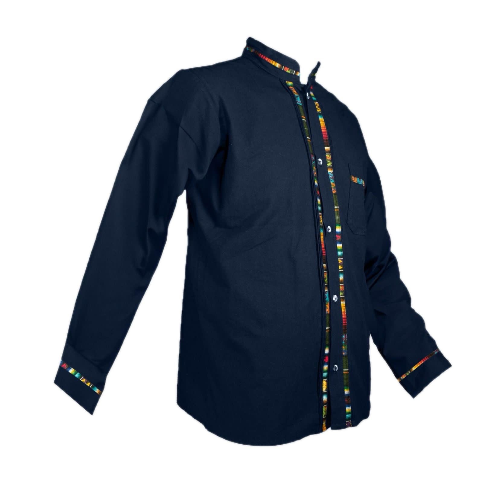 Men's Mexican Guayabera Shirt Short Sleeve Cinco De Mayo Shirts With Elegant Embroidered Design