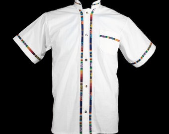 Men's Short Sleeve Mexican Guayabera Shirts Made in Mexico, Multiple Colors