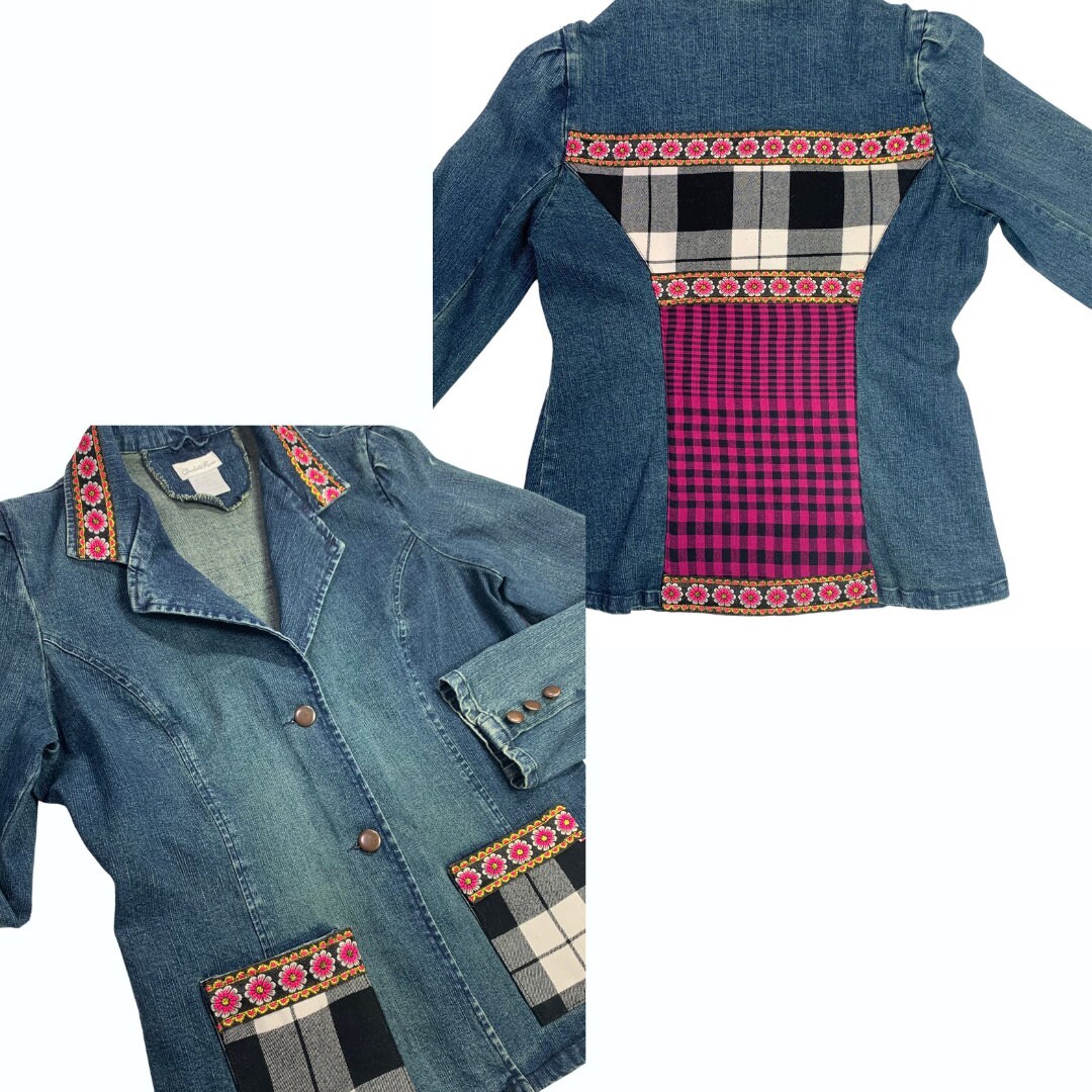 Black denim jacket charlotte russe online