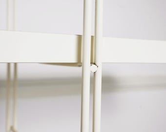 Original White IKEA ENETRI Shelf by Niels Gammelgaard, Vintage