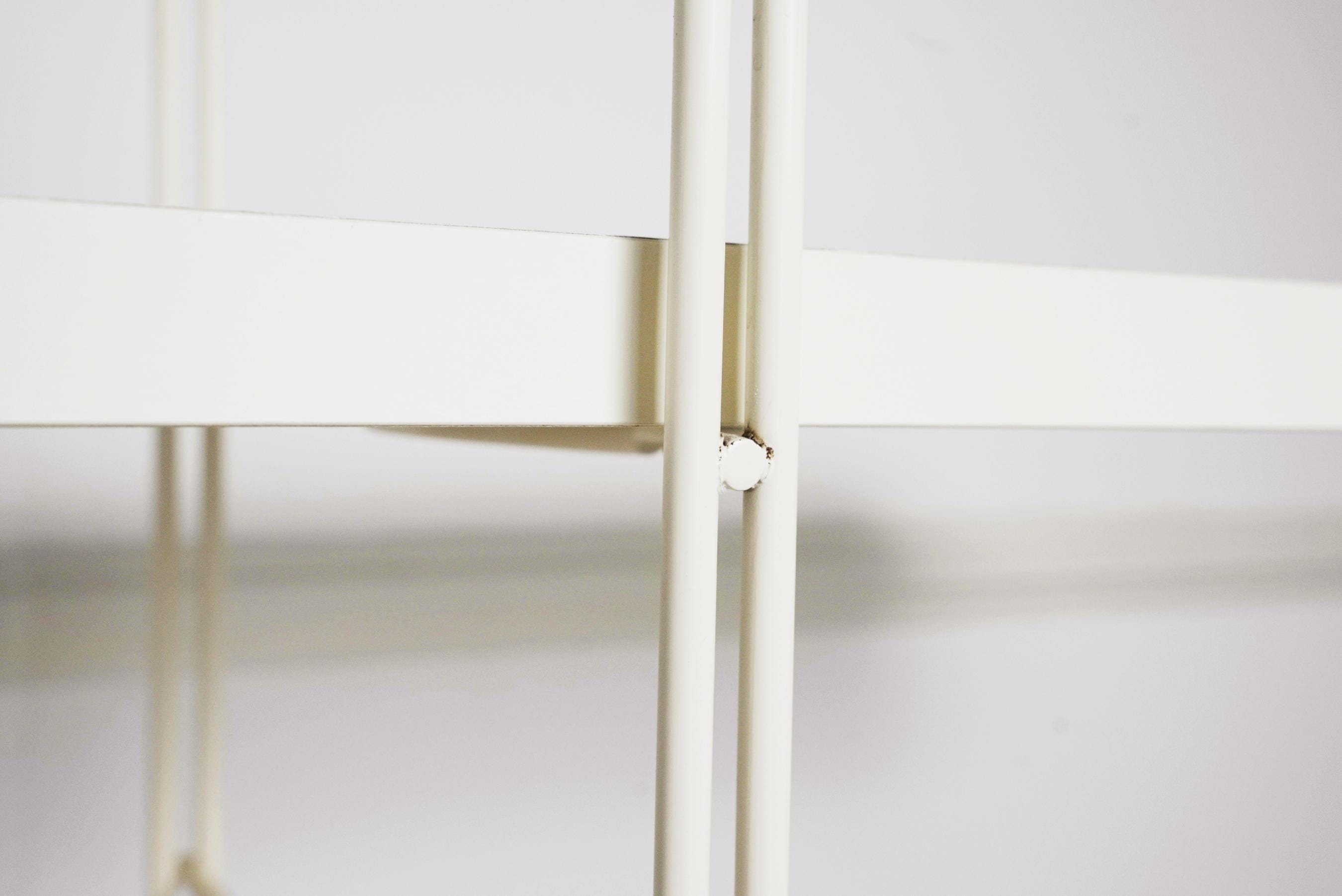 Original White IKEA ENETRI Shelf by Niels Gammelgaard, Vintage