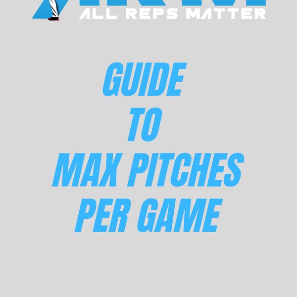 ARM - Baseball Pitching Guide On Max Pitches Per Game & Rest Days