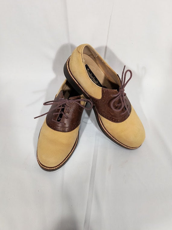 Men's Timberland Size 8 Saddle Shoes