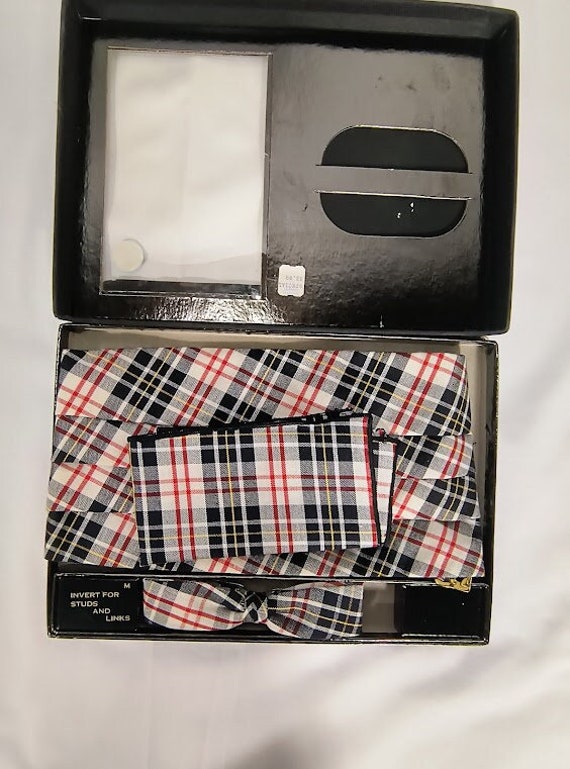 Vintage Bowtie & Cummerbund Set